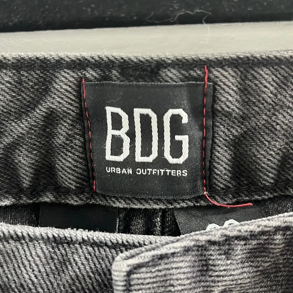BDG Black High Waisted Mom Jeans - Picture 2 of 6
